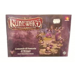 RUNEWARS: Comando di Fanteria Waiqar Miniature  Esp. ita (no Heroquest ) Asmodee