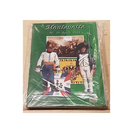 Montenotte 1796 - Military simulation Wargame - Ludolab (Italy) included Book (I