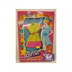 Barbie - Abiti Moda Fiori e Paillettes  Accessories - Cod. 8381 - Mattel