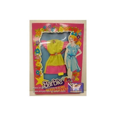 Barbie - Abiti Moda Fiori e Paillettes  Accessories - Cod. 8381 - Mattel