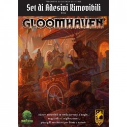 Gloomhaven - Set di Adesivi Rimovibili Asmodee Italia