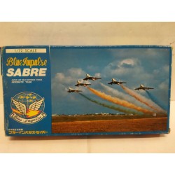 Blue Impulse Sabre Plastic Model Kit 1/72 Aerobatic Team