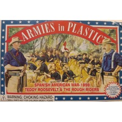 Spanish American War 1898 Rough Riders - 1/32  Armies in Plastic Figures