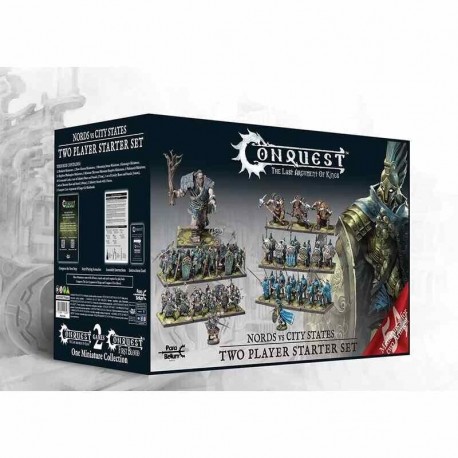 Conquest Two Player Starter Set Nords vs City States - Para Bellum