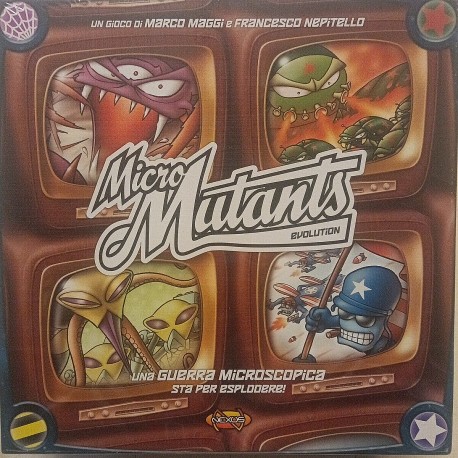 Micro Mutants Evolution - Nuova edizione - Gioco Da Tavolo in Italiano