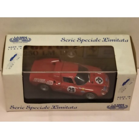 Ferrari 250 LM Monza '91 Serie Speciale Limitata Die Cast Model 1/43 Minimodel