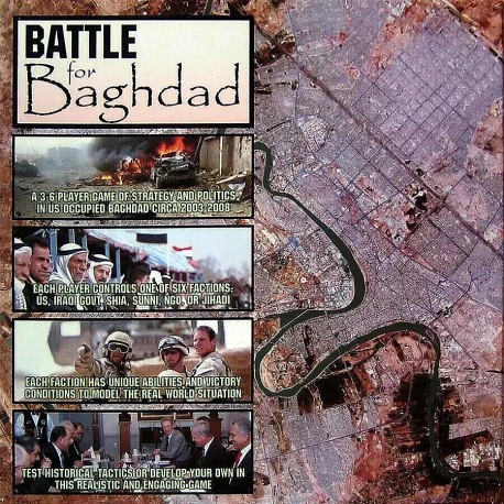 Battle for Baghdad - Gioco in Inglese - Wargame MCS GROUP