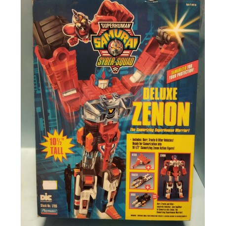 Superhuman Samurai DeLuxe Zenon Syber-Squad 1994 Robot