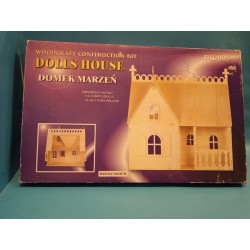 Dolls House Woodcraft Costruction Kit DH005 Poland Skeadanka