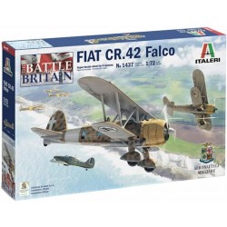 Fiat CR.42 Falco Battle of Britain Plastic Model Kit Italeri 1/72 art.1437