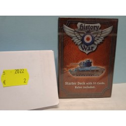 History of War  Game Pack  Starter Deck 55 Cards CCG Factory Sealed Vintage