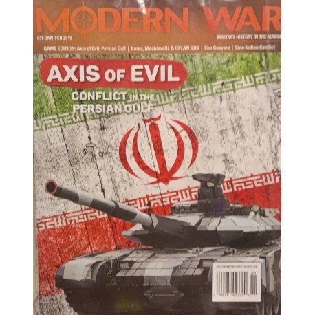 Modern War -39 Axis of Evil Wargame DECISION GAMES