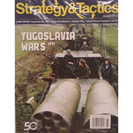 Strategy & Tactics Yugoslavia Wars -303 Historical Game DECISION GAMES