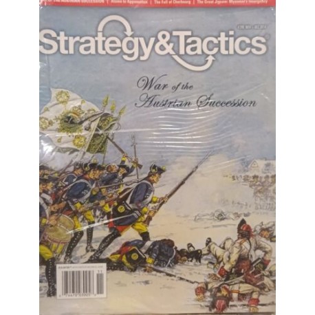 Strategy & Tactics ST&T -289 War Of Austrian Suc. Historical Game DECISION GAMES