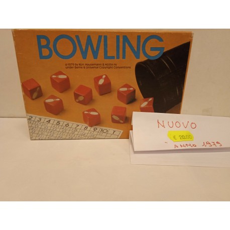 Bowling Gioco da Tavolo Jumbo Vintage