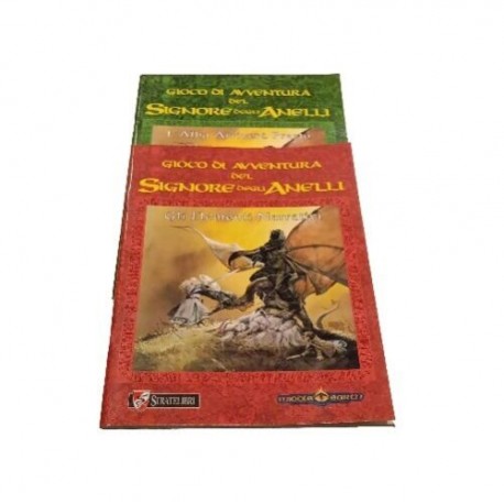 Il Signore Degli Anelli - Gioco Avventura - Manuali 1991 Stratelibri GDR RPG ITA