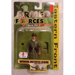 Eastern Front 4" German Infantryman with coat - Action Figure - 10 cm - INTOIZ