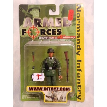 Normandy WW2 4" German Normandy Infantryman  - Action Figure - 10 cm - INTOIZ