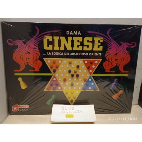 Dama Cinese Gioco da Tavolo Didatto Giochi Vintage