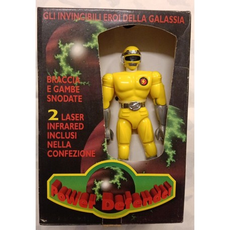 Power Defender YELLOW - Ceppi Ratti LECOTEX Action Figure 20 cm. articolata