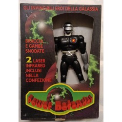 Power Defender Black model - Ceppi Ratti LECOTEX Action Figure 20 cm. articolata