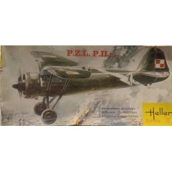 PZL P IIc - Poland WW2 - Heller - plastic model kit 1/72 Cod.161