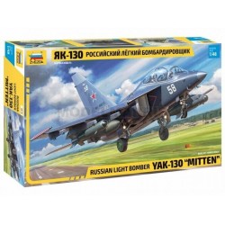 YAK 130 Mitten - 1:48 Plastic Model Kit Zvezda art.4818