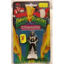 Power Rangers Gommosi Black Ranger Action Figure Giochi Preziosi Vintage