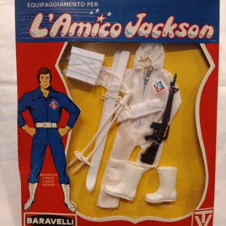 Action Jackson - L'Amico Jackson - Kit Sciatore Militare -  Baravelli Mego