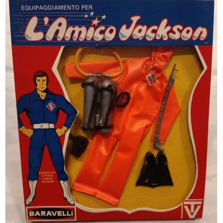 Action Jackson - L'Amico Jackson - Kit Sommozzatore - Baravelli Mego