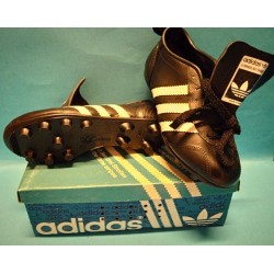 Scarpe da Calcio pelle Adidas Bologna n 32 da Esposizione Collezione Vintage 