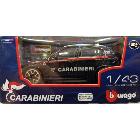 Carabinieri Auto 2024 Alfa Romeo Stelvio Auto Metal 1:43  Burago BBurago