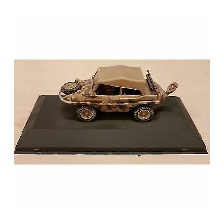 VW Schwimmwagen SS Germany 1944 WW2 die cast metal 1/43 hand repaint DeA