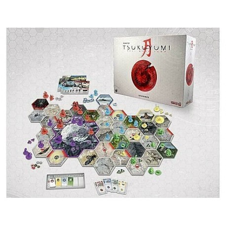 Tsukuyumi Full Moon Down - Gioco da tavolo edizione inglese Grey Fox Retail Ed.