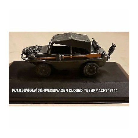 VW Schwimmwagen Wermacht Germany 1944 WW2 die cast metal 1/43 ver2 DeA