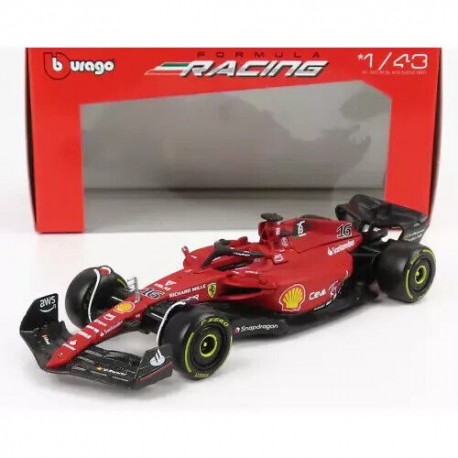 Ferrari F1 F1-75 -16 - Auto Metal 1:43 Burago BBurago