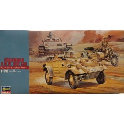 Kubelwagen & BMW Germany WW2 - Model Plastic Kit 1:72 Hasegawa Mt12