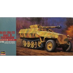 Sd.Kfz 251/22 D Packwagen Germany WW2 - Model Plastic Kit 1:72 Hasegawa Mt45