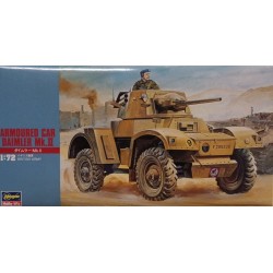 Armoured Car Daimler MK.II British WW2 - Model Plastic Kit 1:72 Hasegawa Mt24