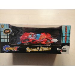 Speed Racer Sonicx - Mini 4WD -  Contiene 2 motori - MacDue - Rossa