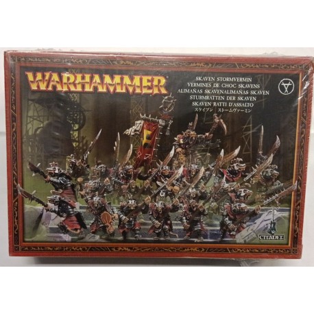 Warhammer Fantasy Battles Skaven Stormvermin - GW - 20 Plastic Miniatures