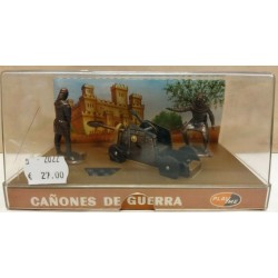 Soldati con Cannone da Guerra Epoca Medieval Figures Soldiers 1/32 N°502 Play me