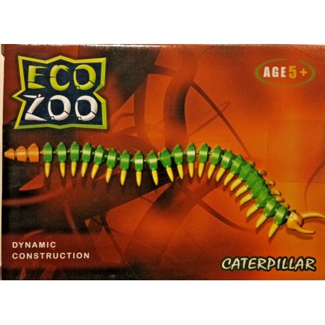 Caterpillar - Millepiedi - Costruzione Didattica ECO ZOO 70 pcs