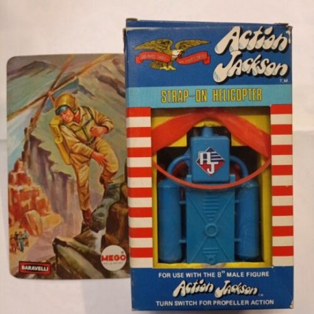 Action Jackson - L'Amico Jackson - Strap on Helicopter - Baravelli Mego