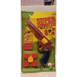 Super Shooter Set Pistola con 8 colpi Edison giocattoli Vintage