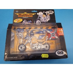 Mondo Motori Crea la tua Super Moto Blu Plastic Model Kit Art 190300 GiG 