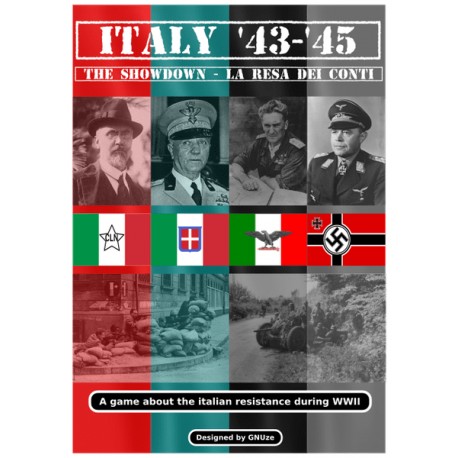 ITALY '43-'45: La Resa Dei Conti - Wargame - Italiano