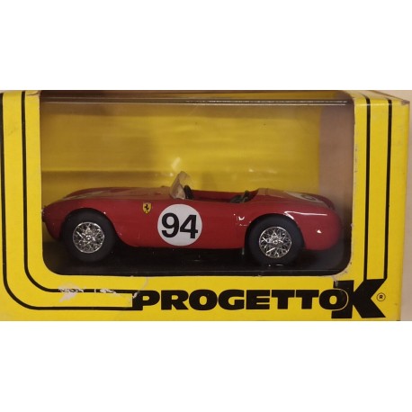 Ferrari 225/S GP Monaco 1952 N 007  Rosso Die Cast Model 1/43  Progetto K