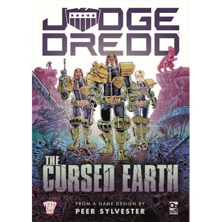 Judge Dredd: The Cursed Earth - English edition - Osprey Boardgame