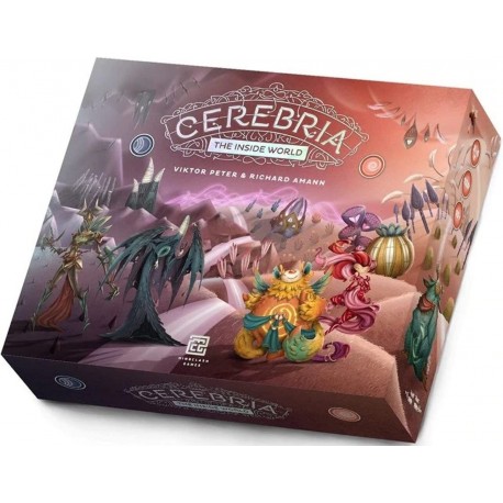 Cerebria: The Inside World – A Board Game by Mindclash Games 1-4 Players